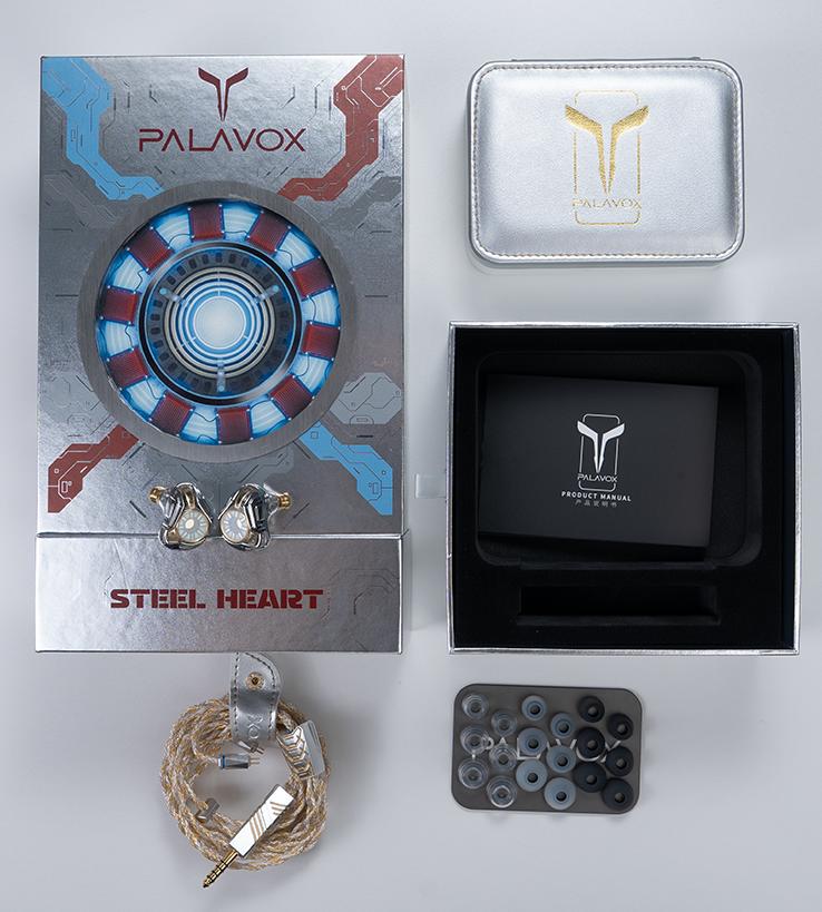 Palavox steel heart Package