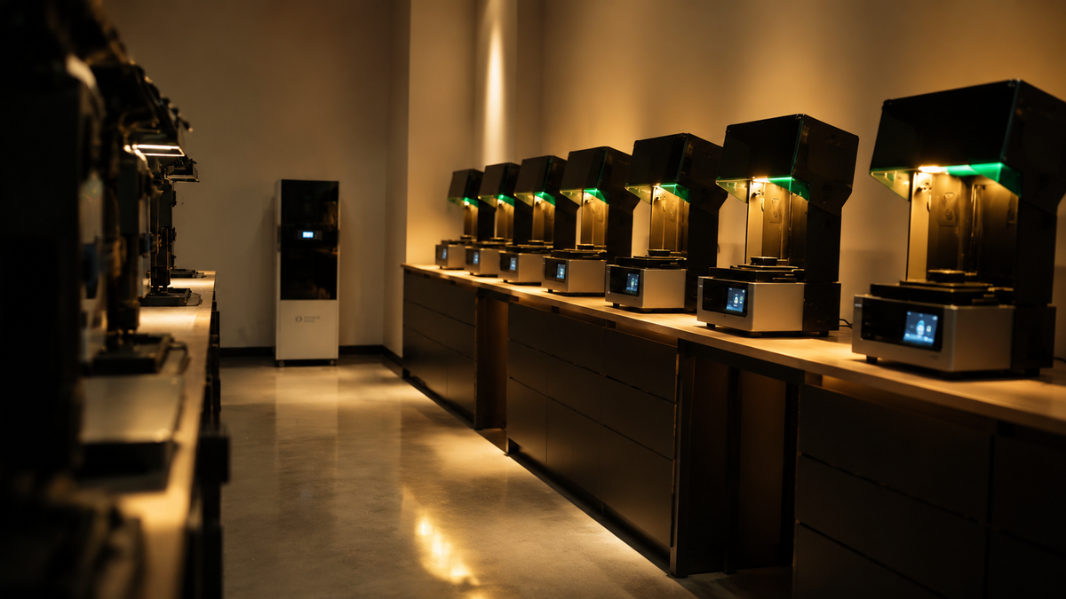 PALAVOX precision 3D printing laboratory for crafting high-fidelity earphone shells